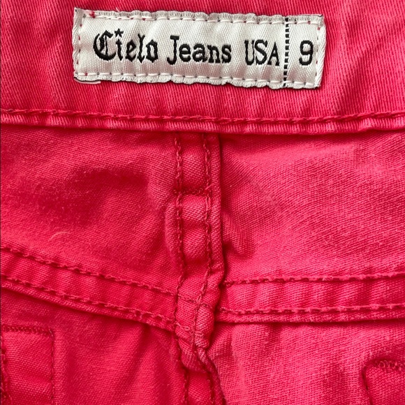 29.  CIELO  Bright Pink Women's Straight Leg Jeans - Picture 2 of 9